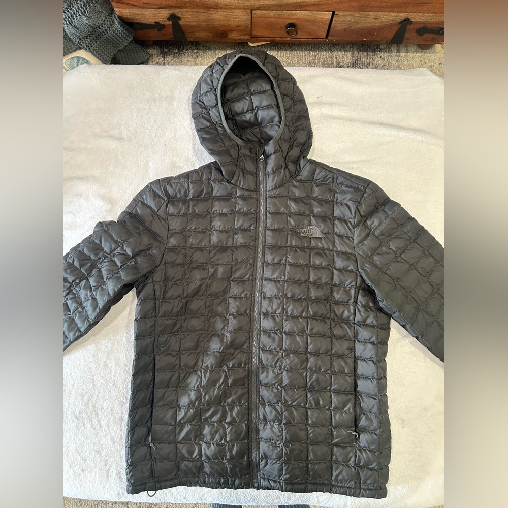 The North Face Gray Hooded Jacket